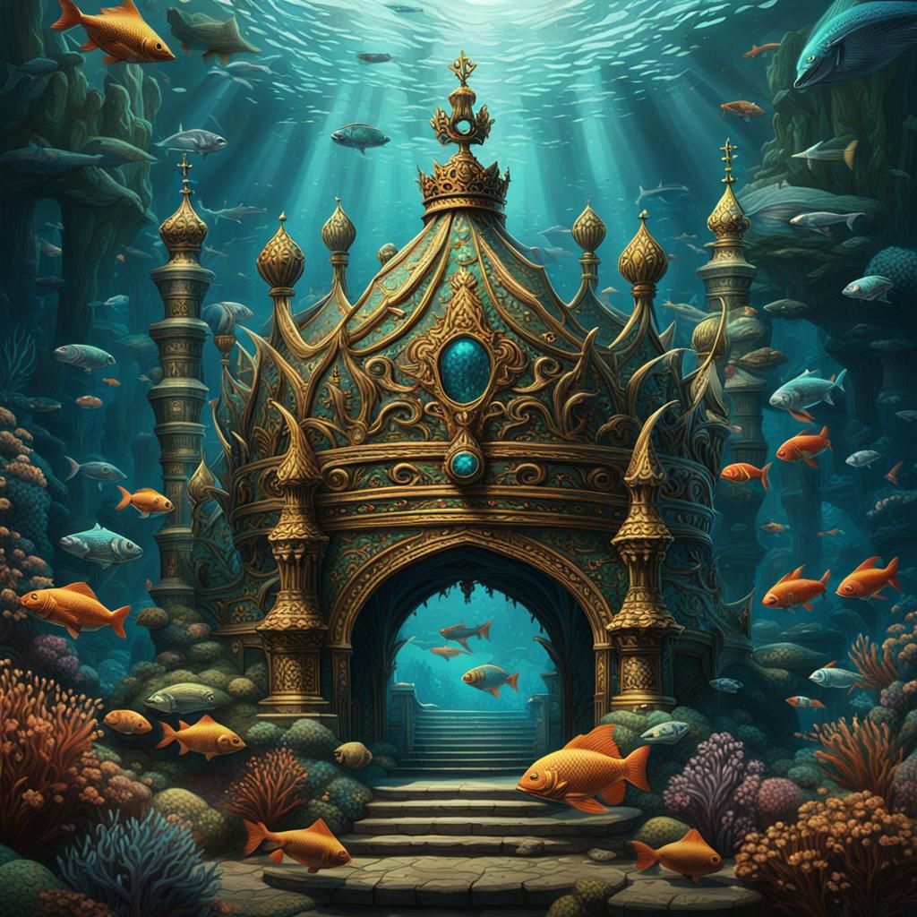 Underwater Reign - AI Generated Artwork - NightCafe Creator