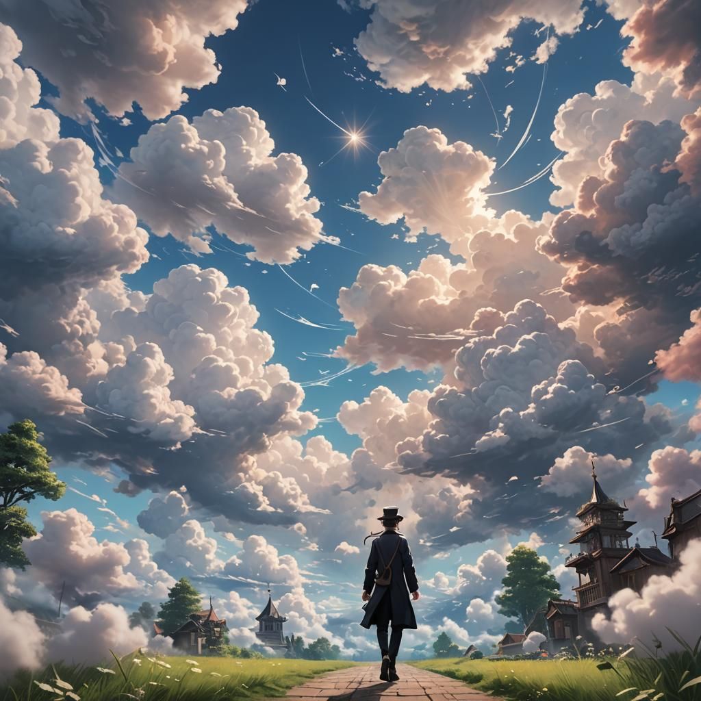 Dream World: Eric Satie in 3D Anime Art