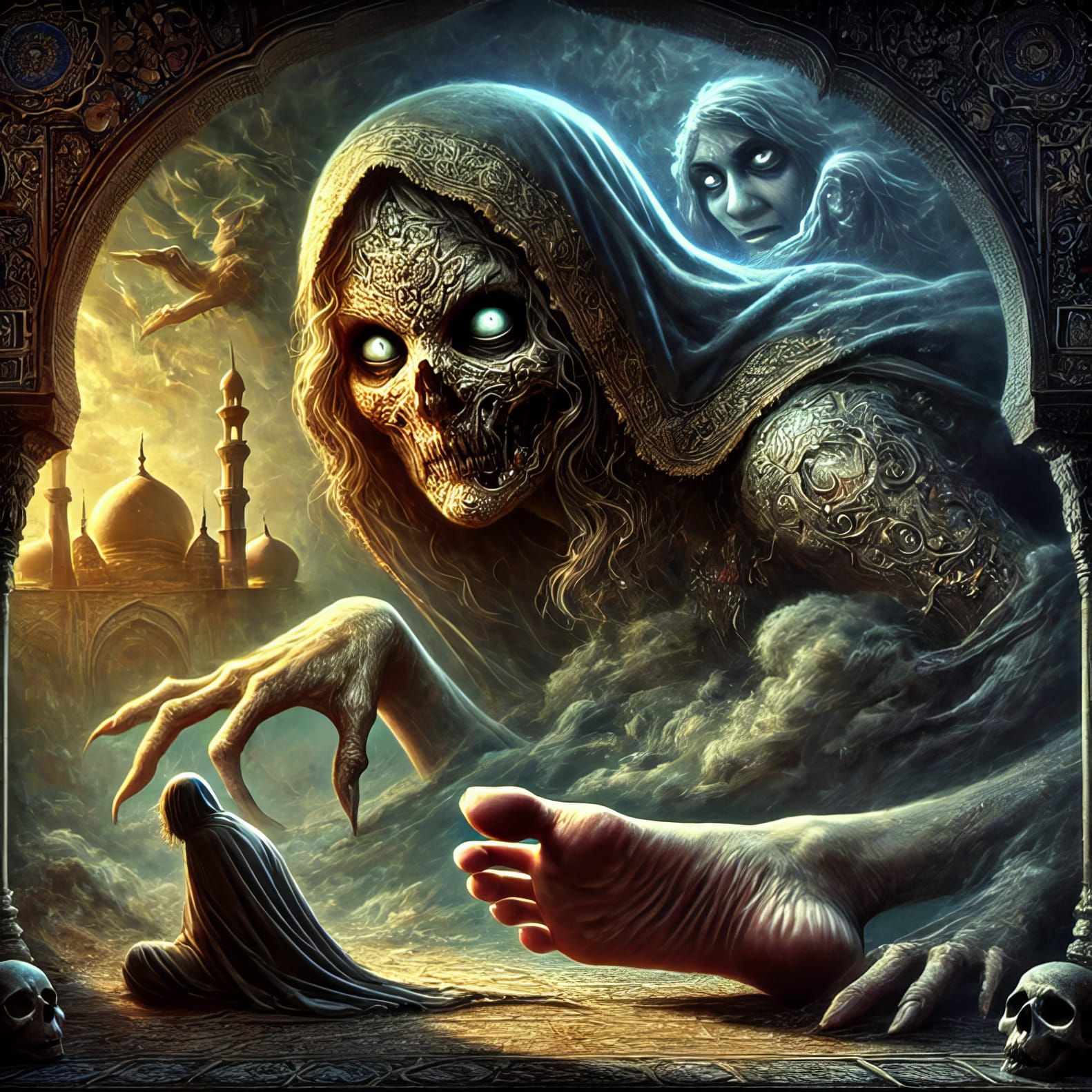 "What sleeps forever is not dead, And in the course of centu...