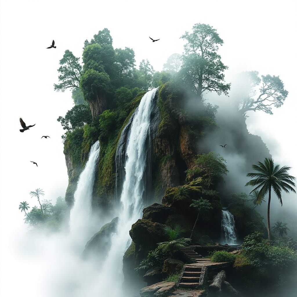 Waterfall  by @sasha