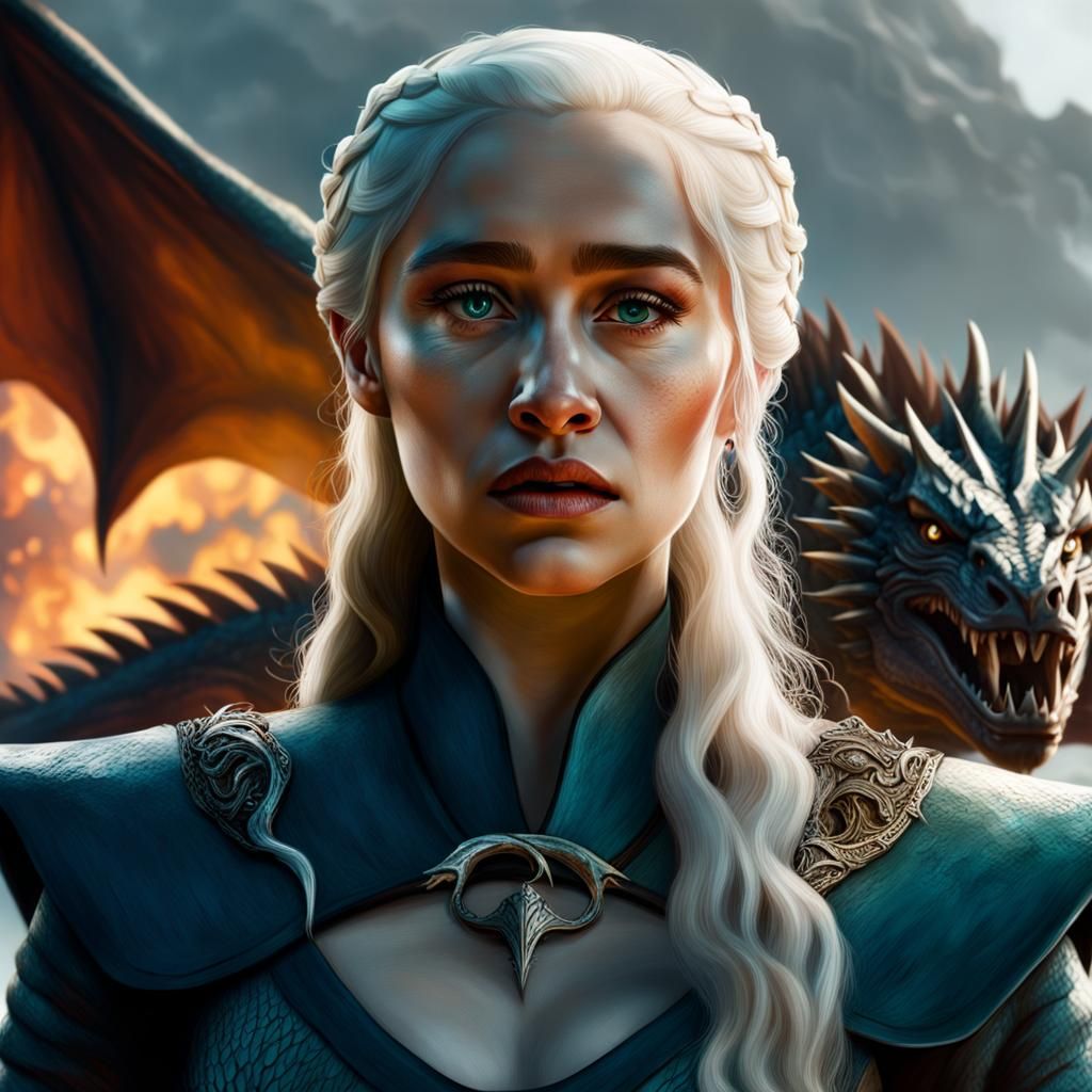 Daenerys Targaryen - AI Generated Artwork - NightCafe Creator