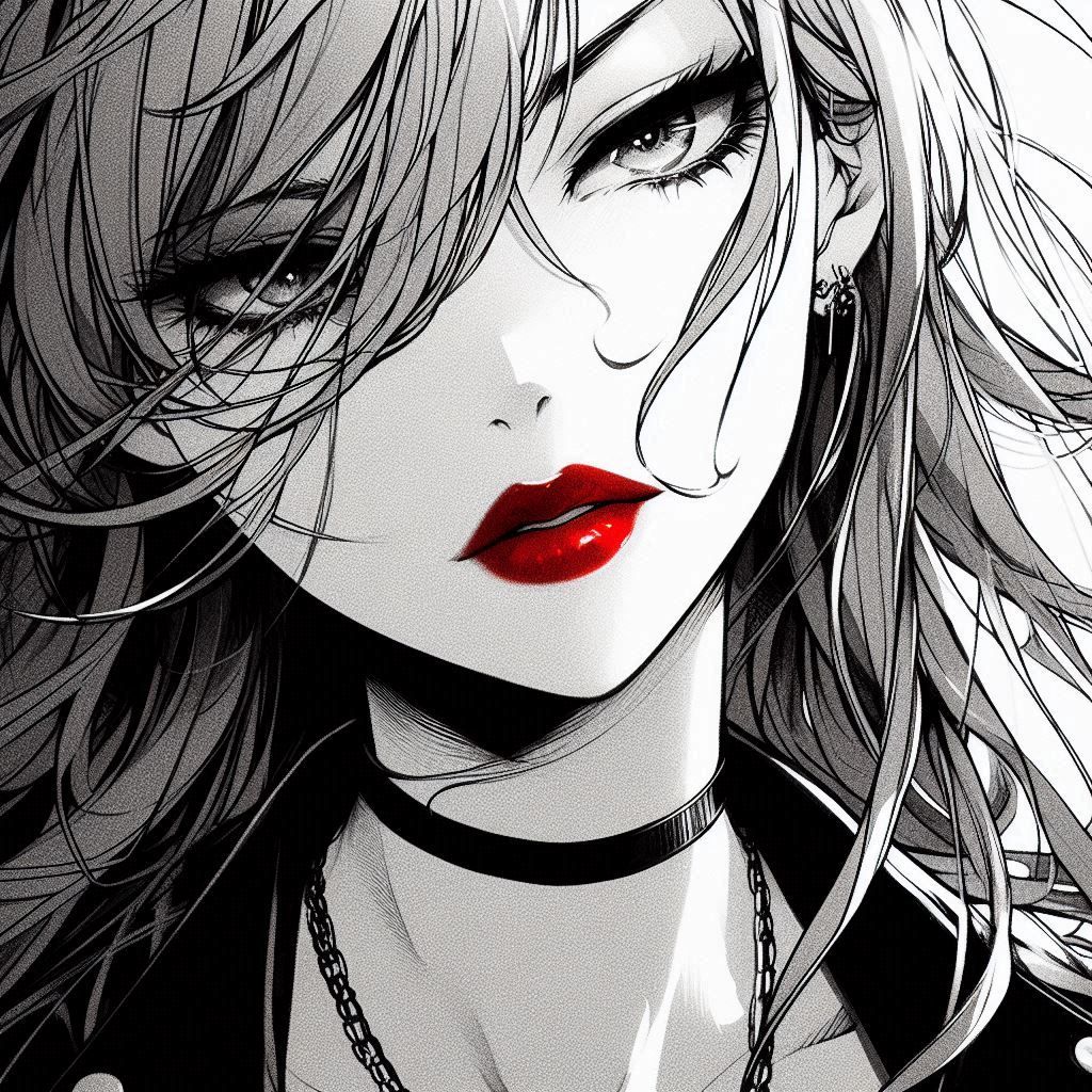 Black, White and Red 12