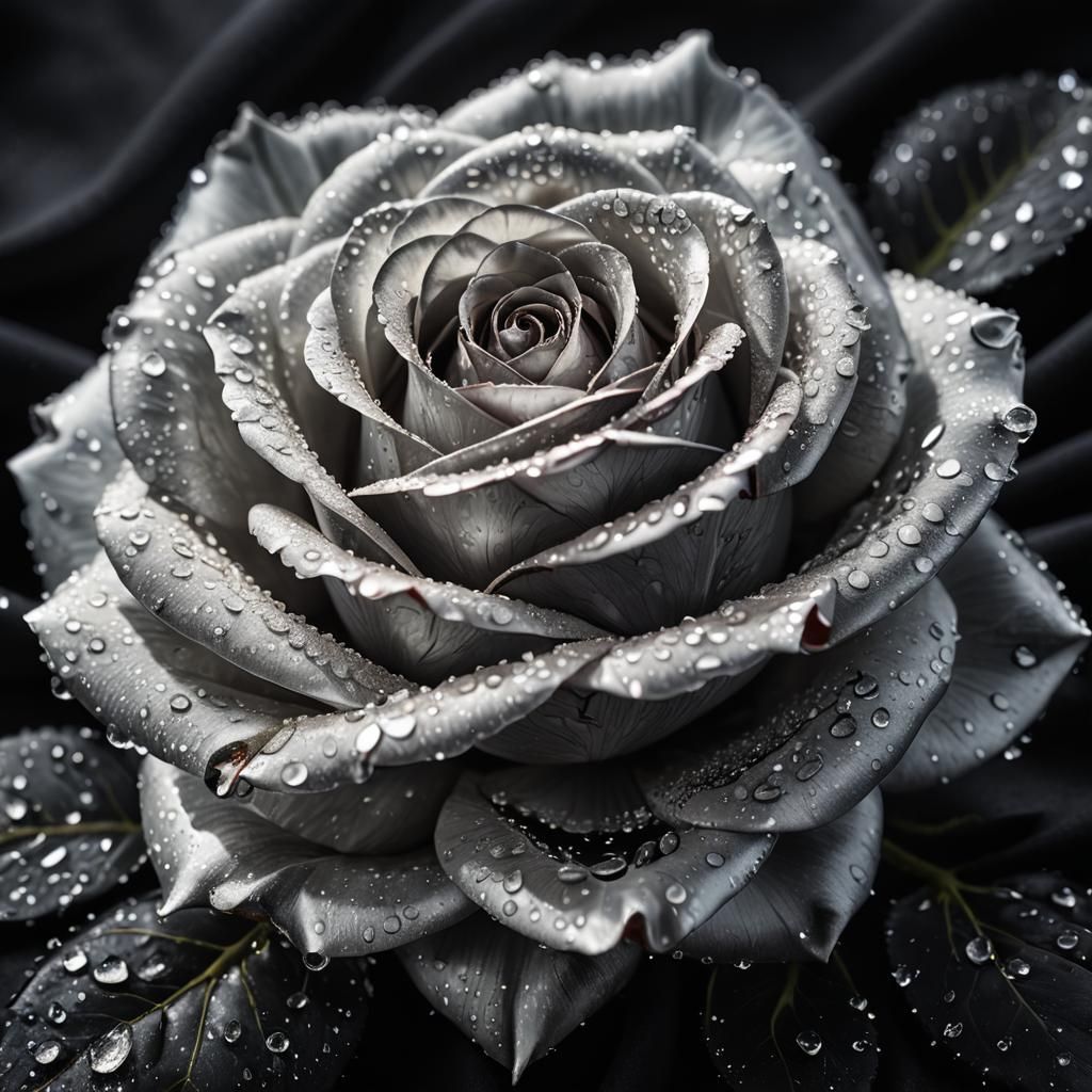 Silver rose