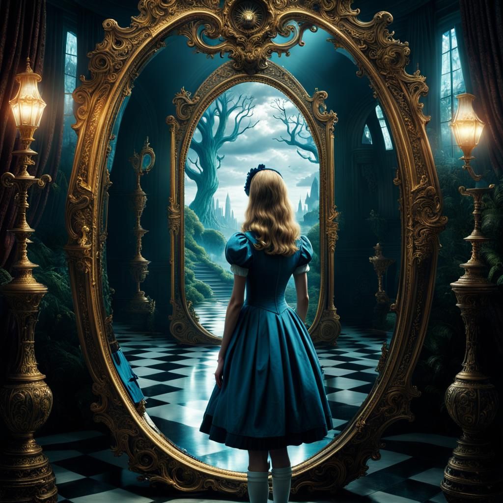 Through the Looking Glass  by @Erica
