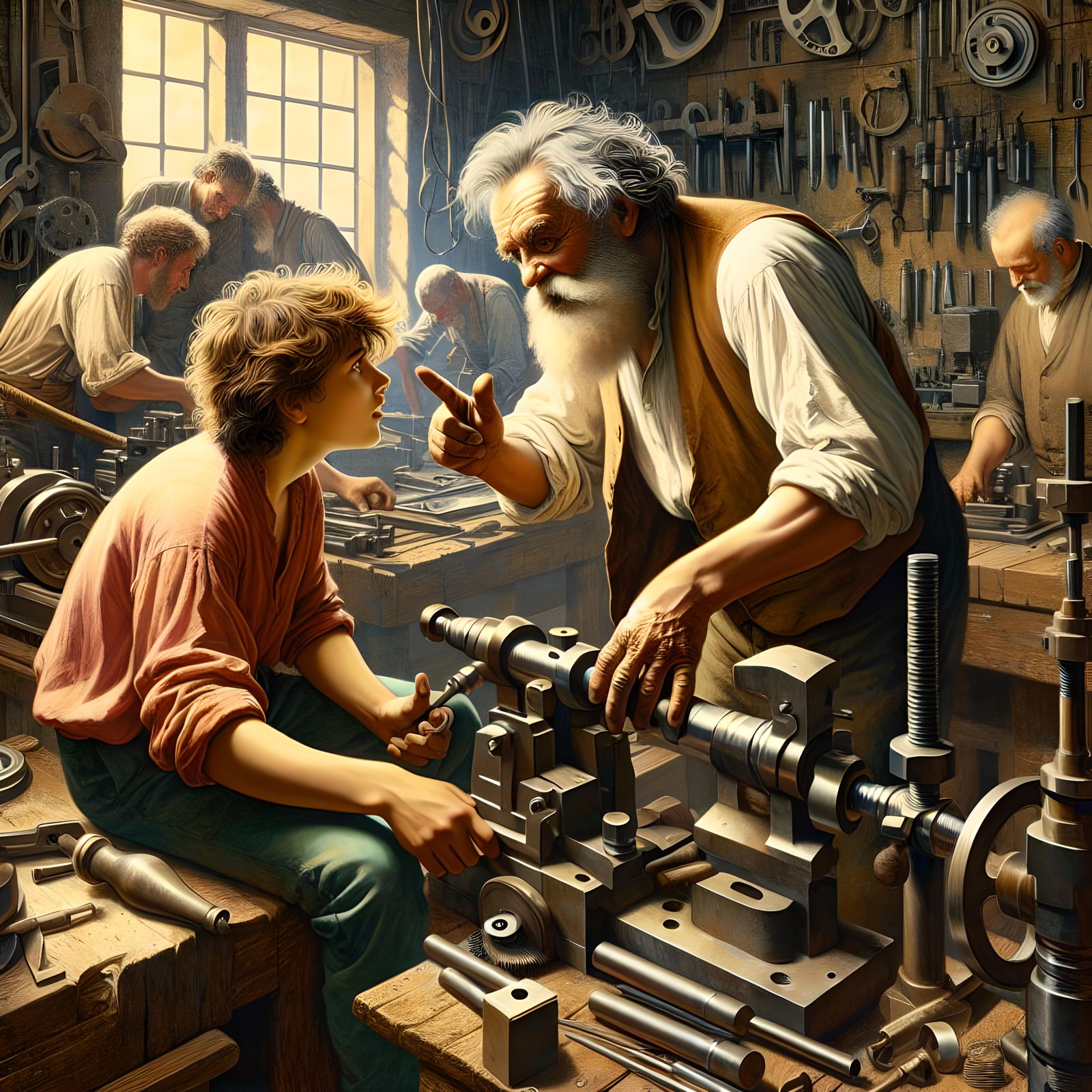 The Lesson  by @Mushroom Man