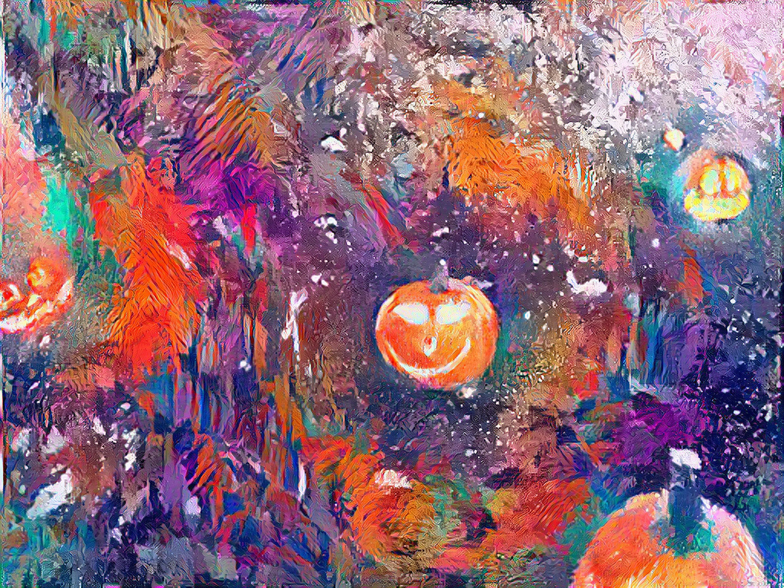 Wild Flying Jack O Lanterns