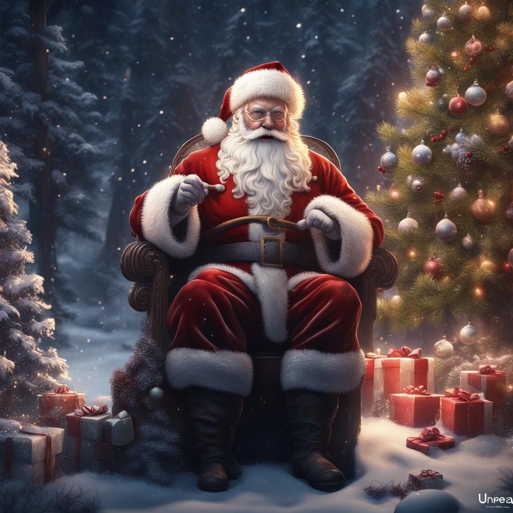 Classic Christmas Santa