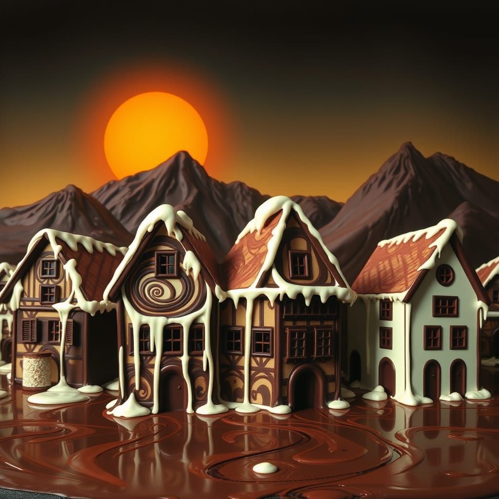 Summer Hits Chocolate Town  by @John Slegers