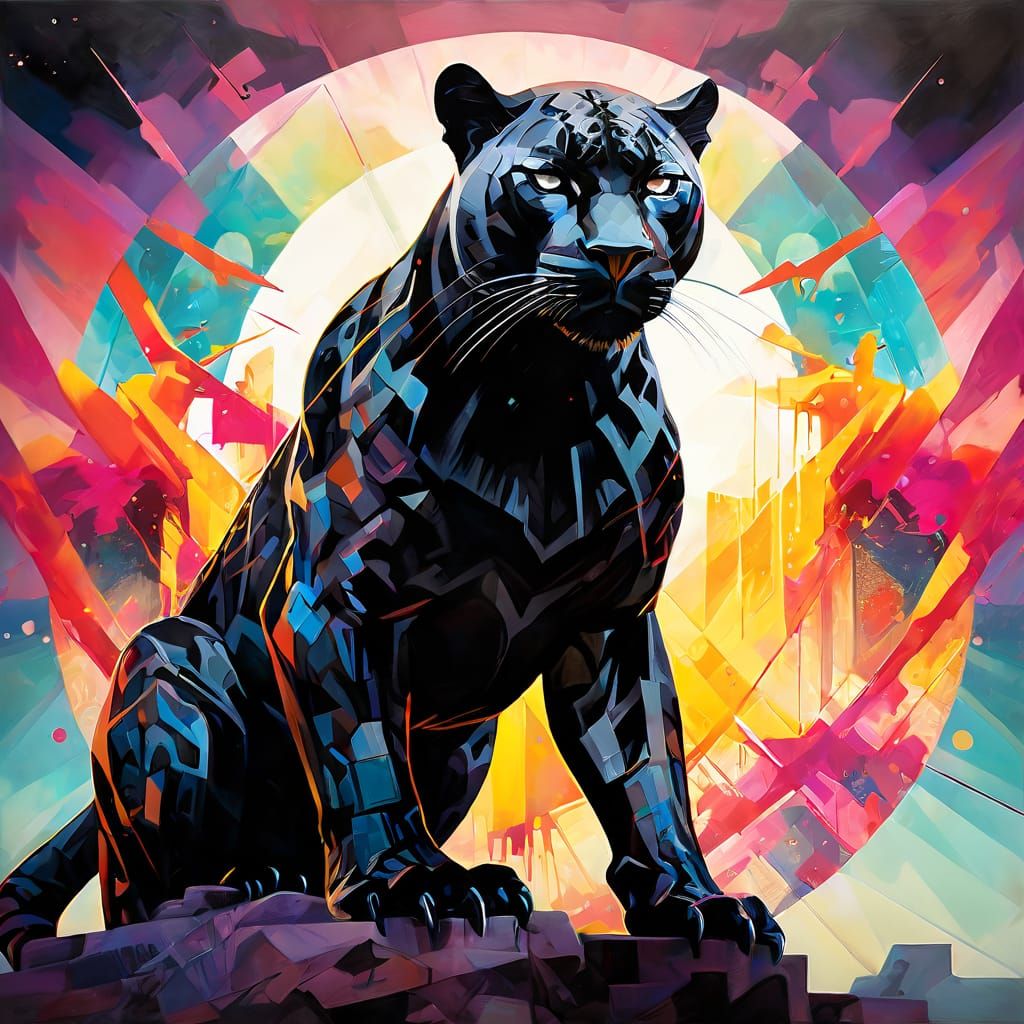 Panther - AI Generated Artwork - NightCafe Creator