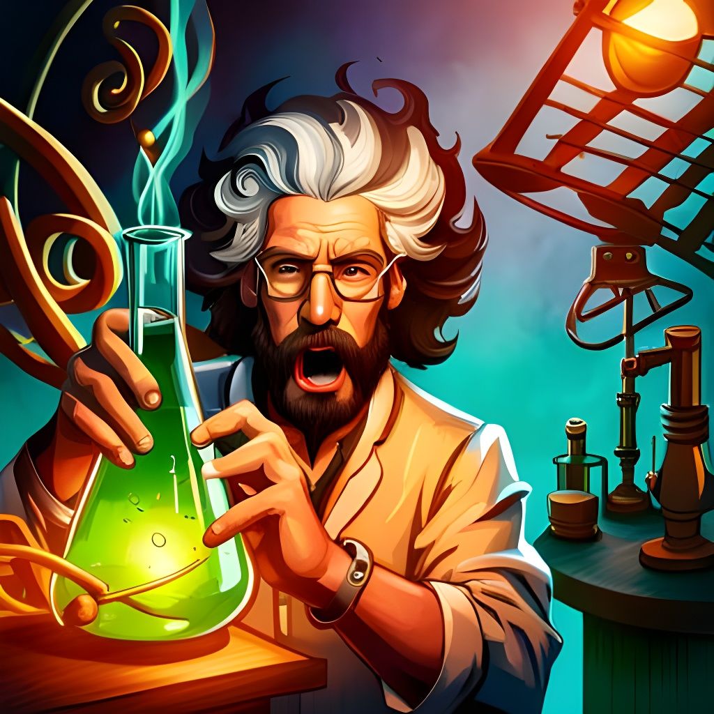 Mad Scientist - AI Generated Artwork - NightCafe Creator