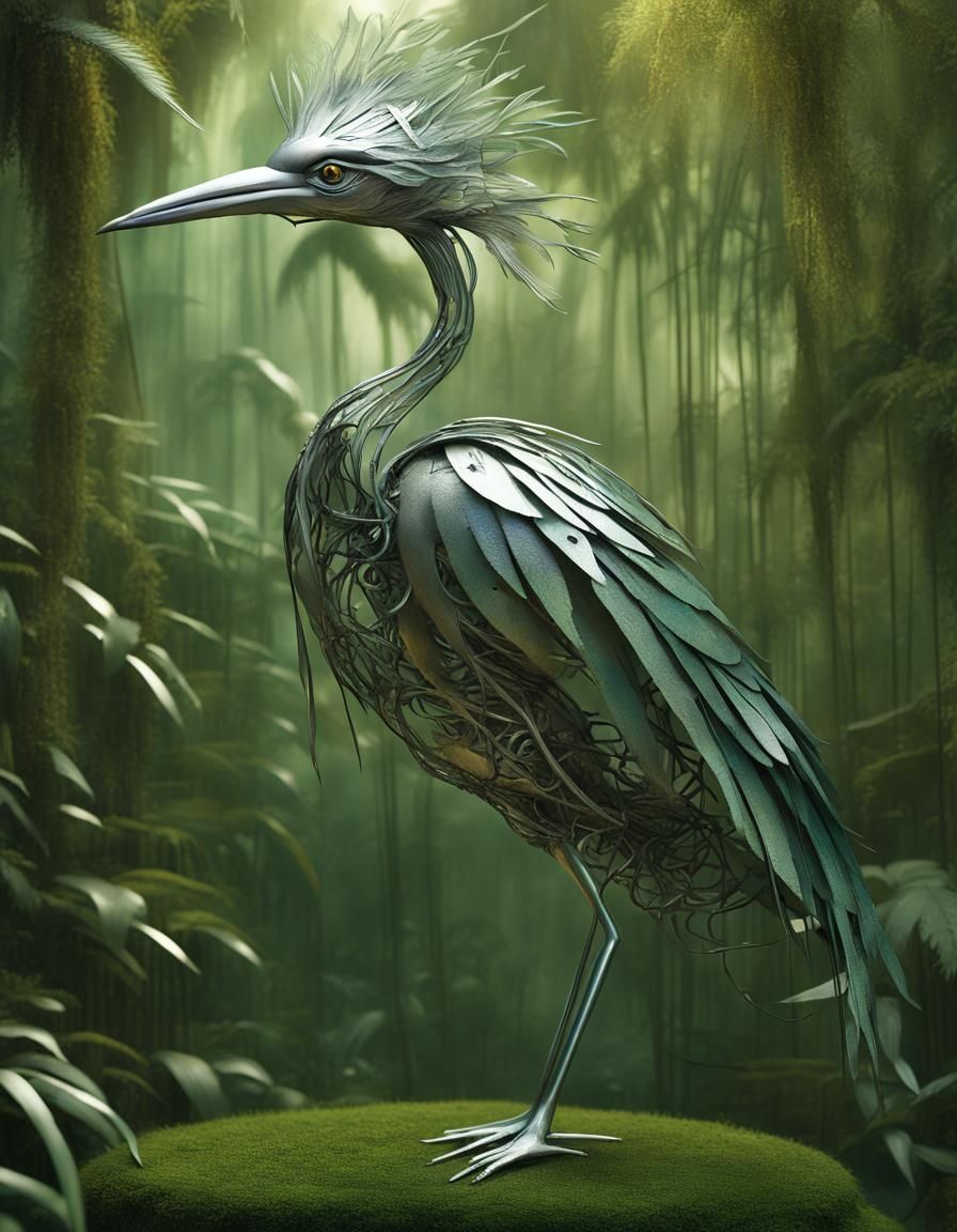 Metal Bird  by @Lourse 