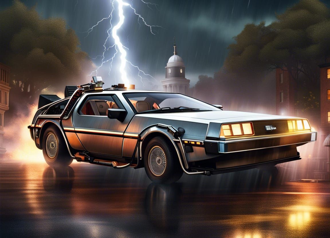 Back to the future - AI Generated Artwork - NightCafe Creator