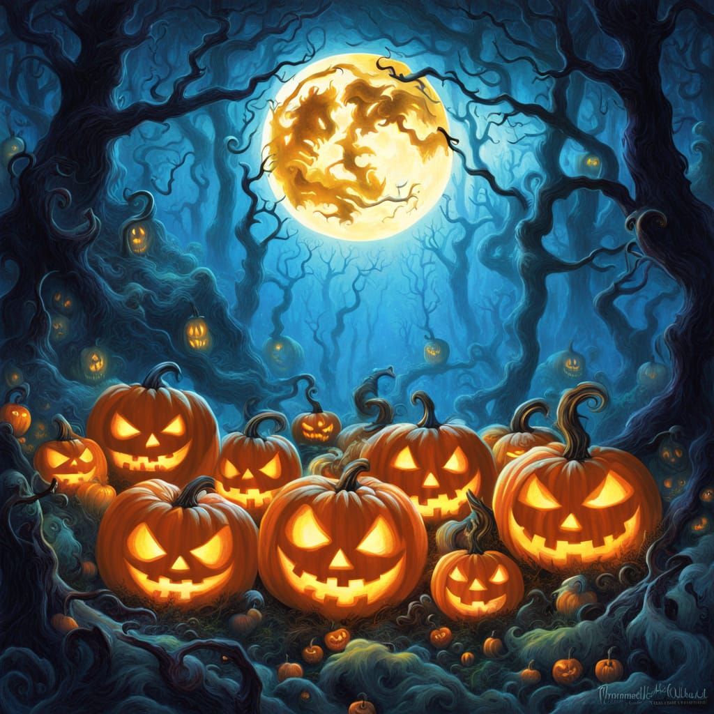 The Jack-o-lantern Forest 3