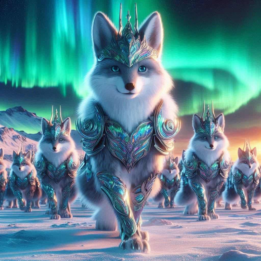 Artic Celestial Direwolf Armies