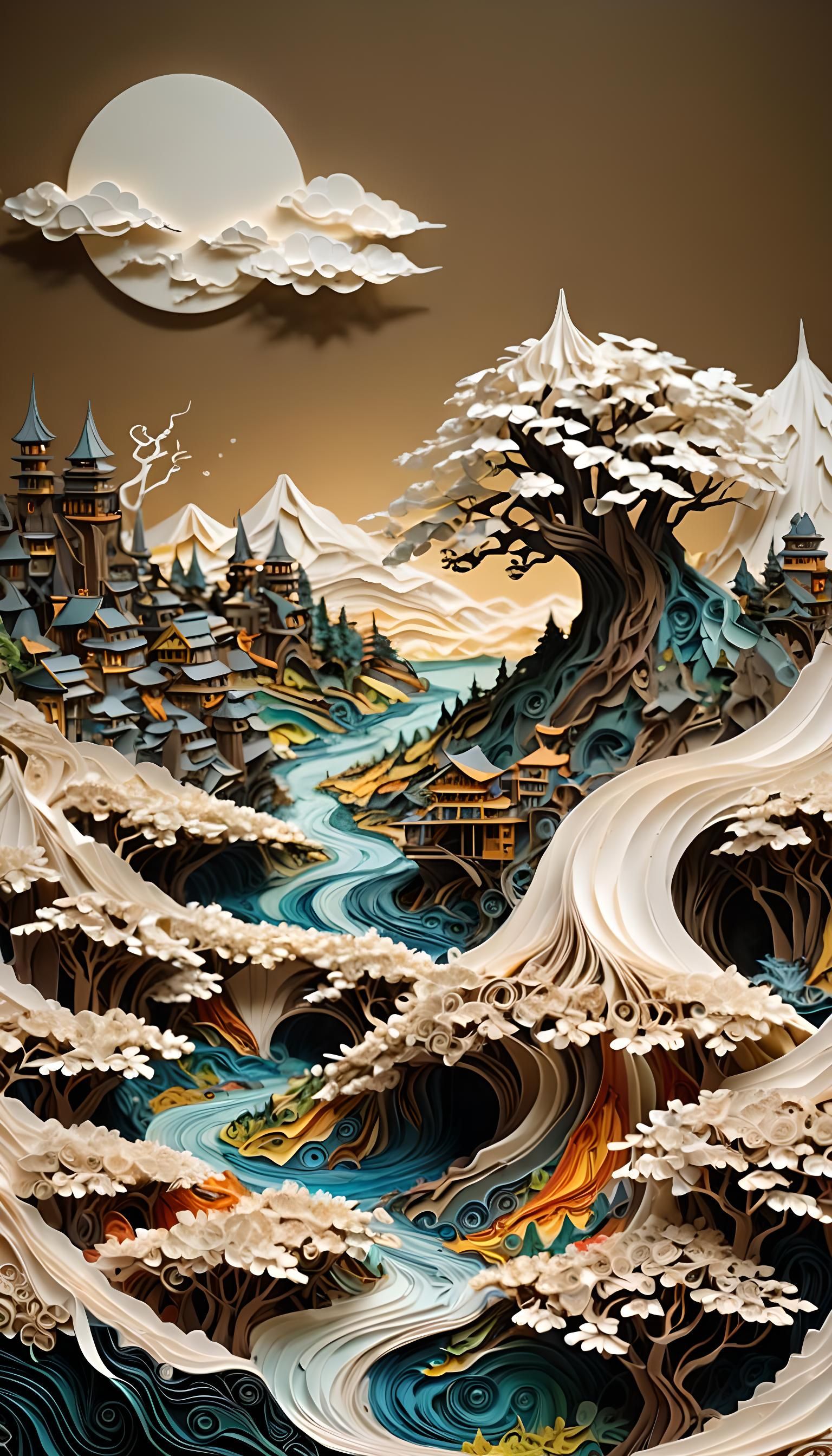 The Blossoms in the Valley  by @Mantooth Gage