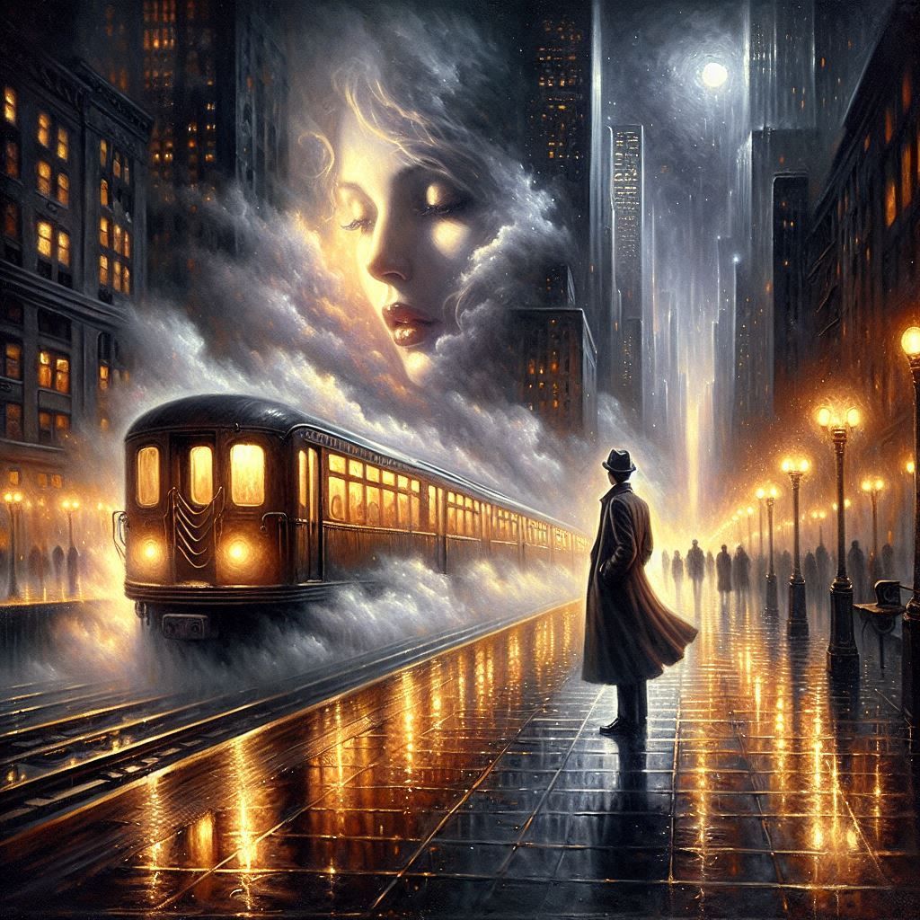 Waiting for her arrival