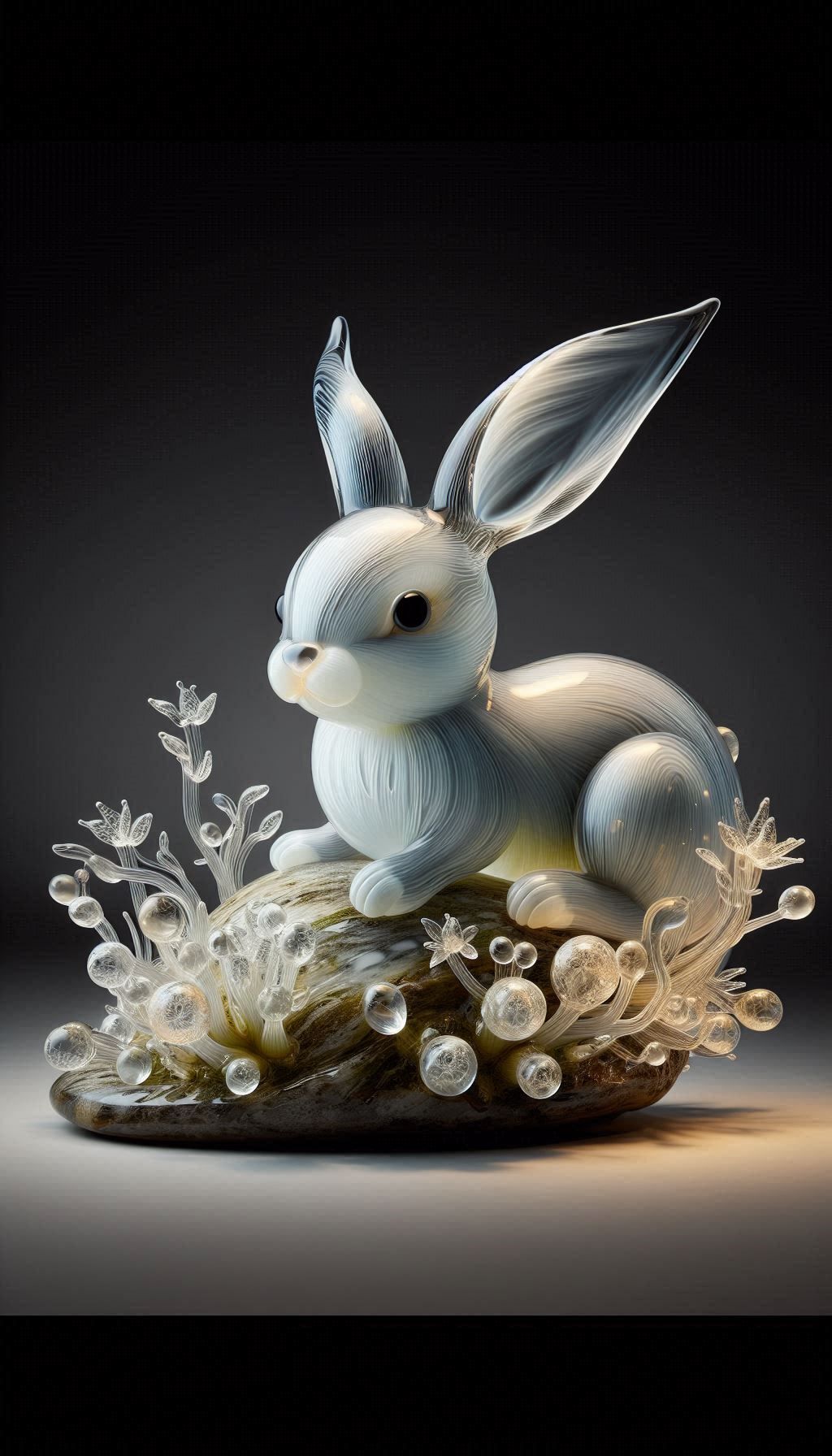 Glass Rabbit (DALL-E 3)