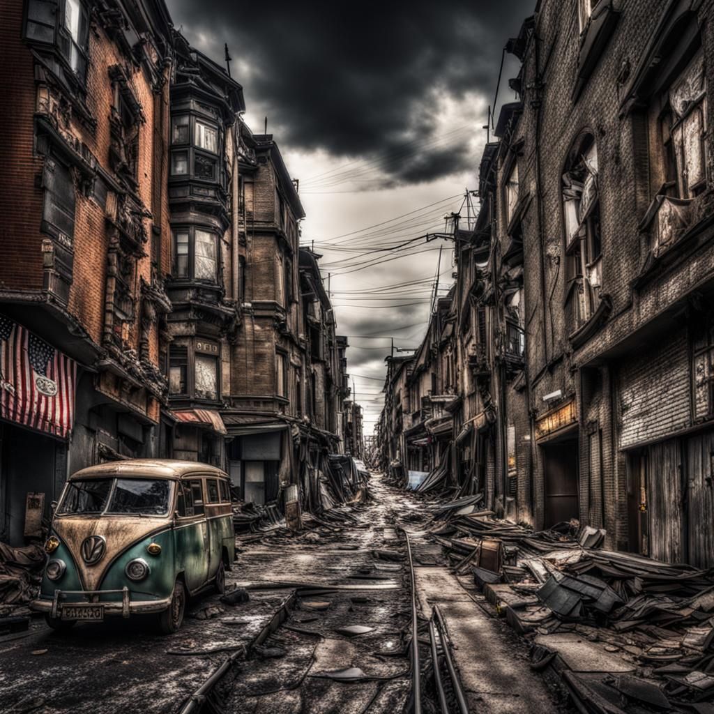 Abandaned street  by @Chris Stagg