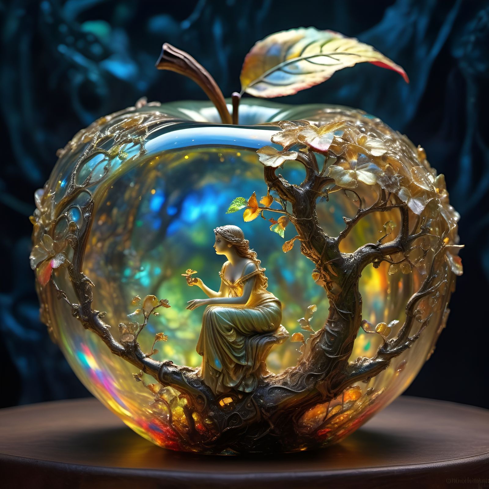 Whispers in the Enchanted Orchard  by @Schmooz