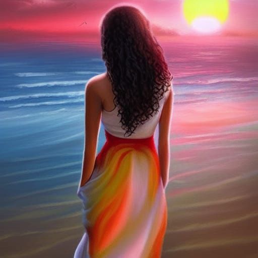 Magical sunset