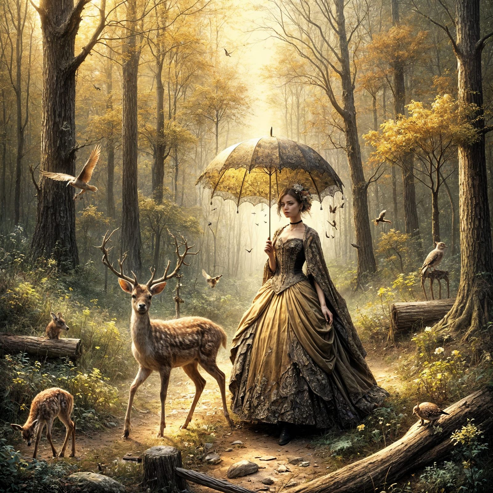 Walk in the forest  by @Andre R