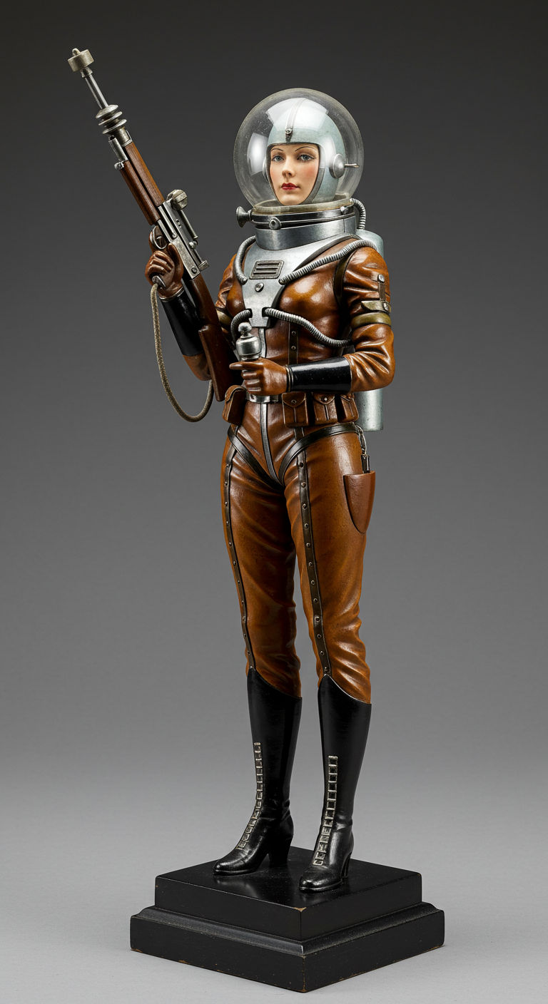 Retrofuture Spacewoman Guards