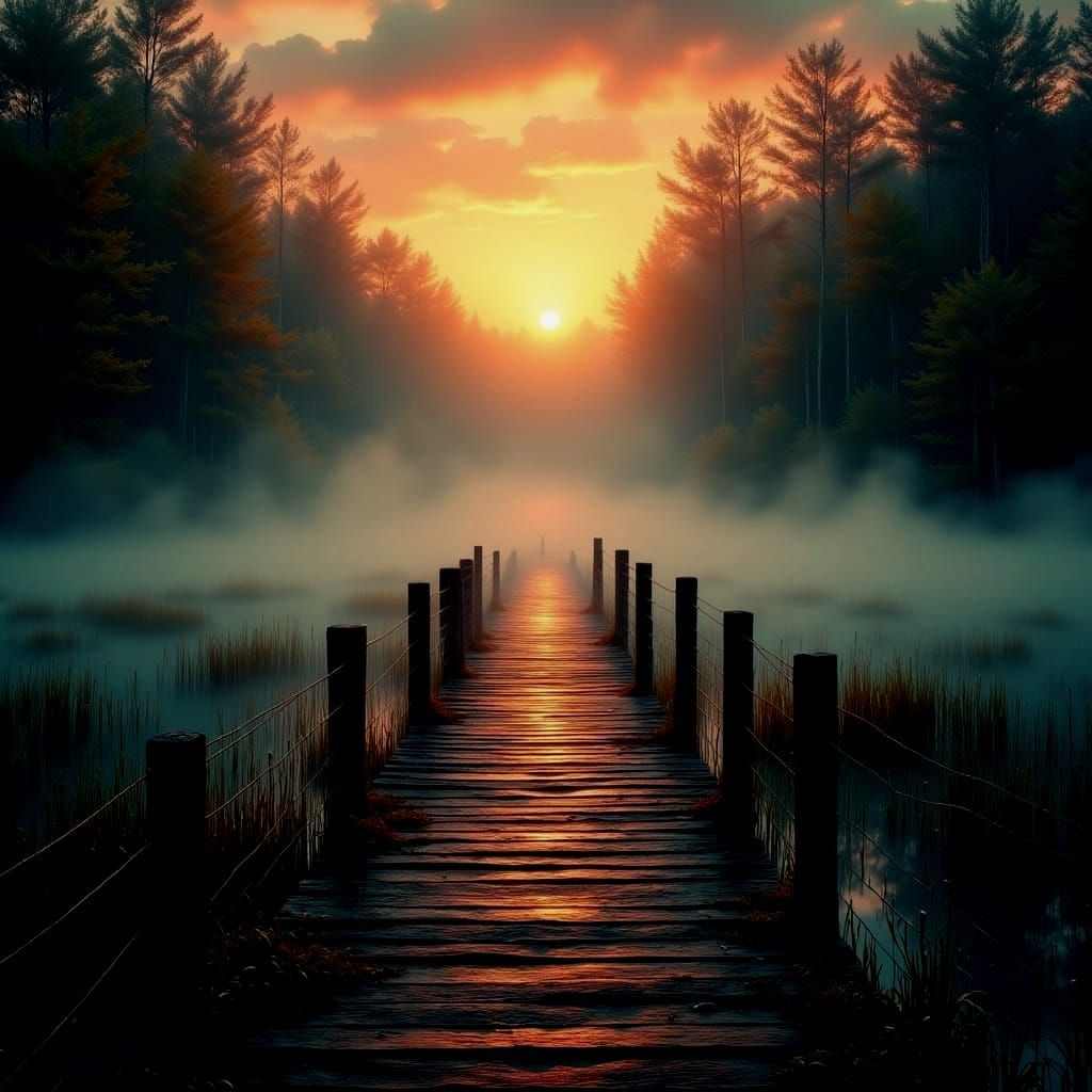 Lagoon Sunrise  by @mathy_art_girl_305