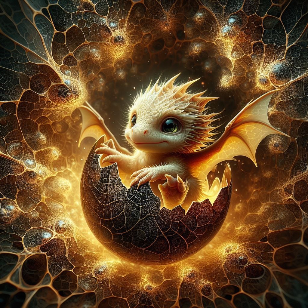 Baby Dragon hatching