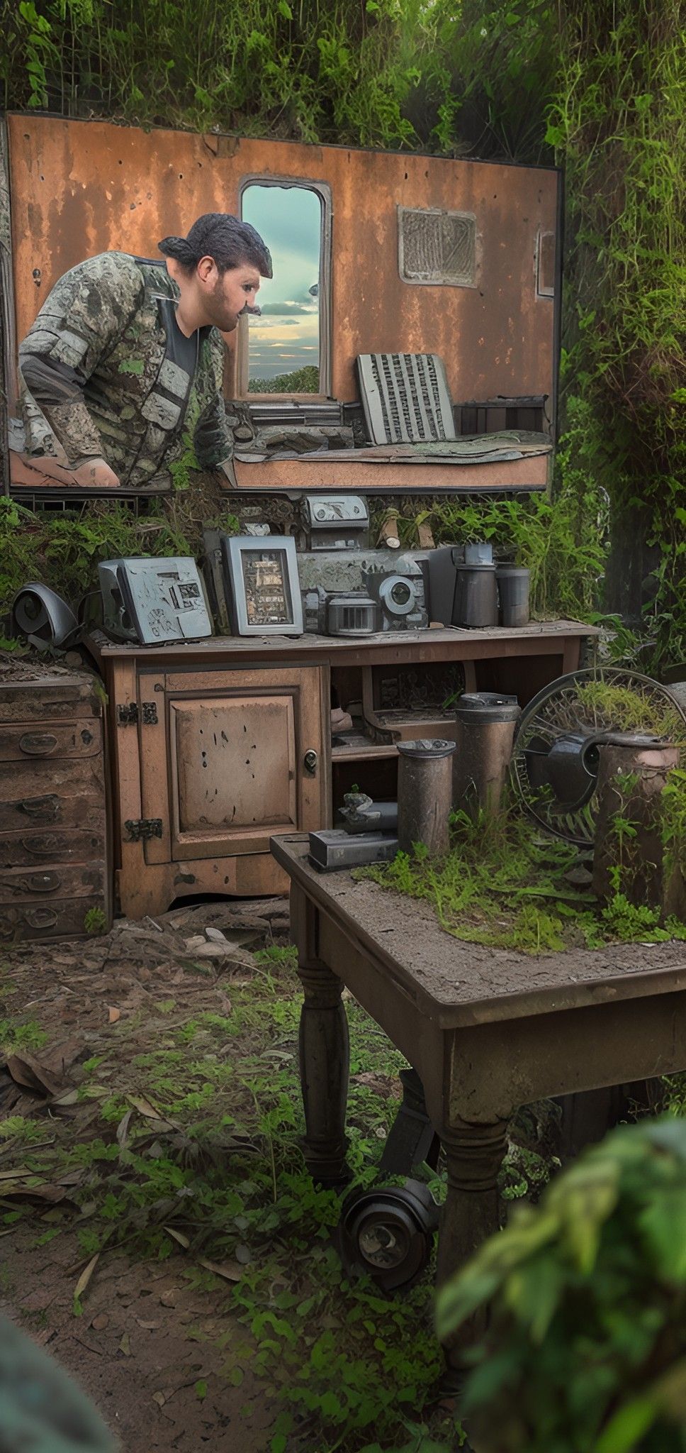 My Actual Livingroom Post Apocalypse