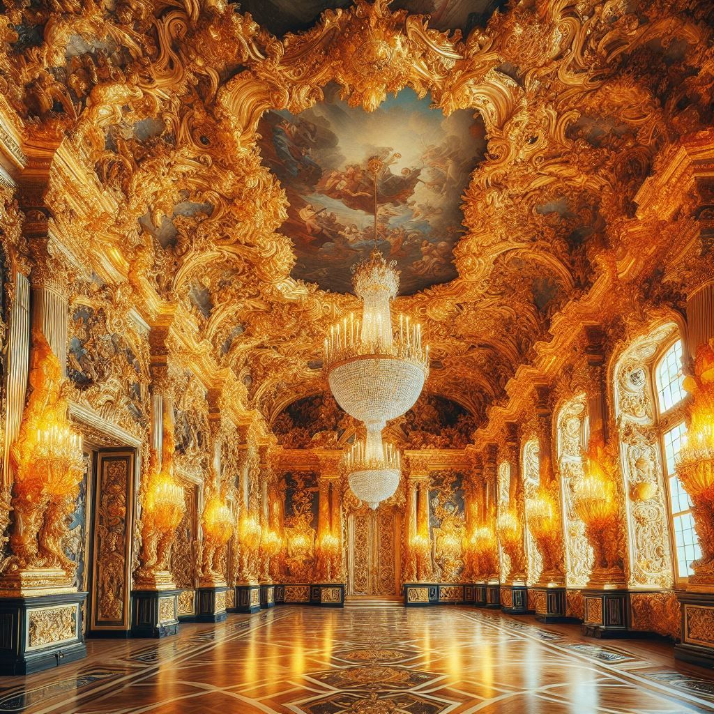 the legendary Amber Room