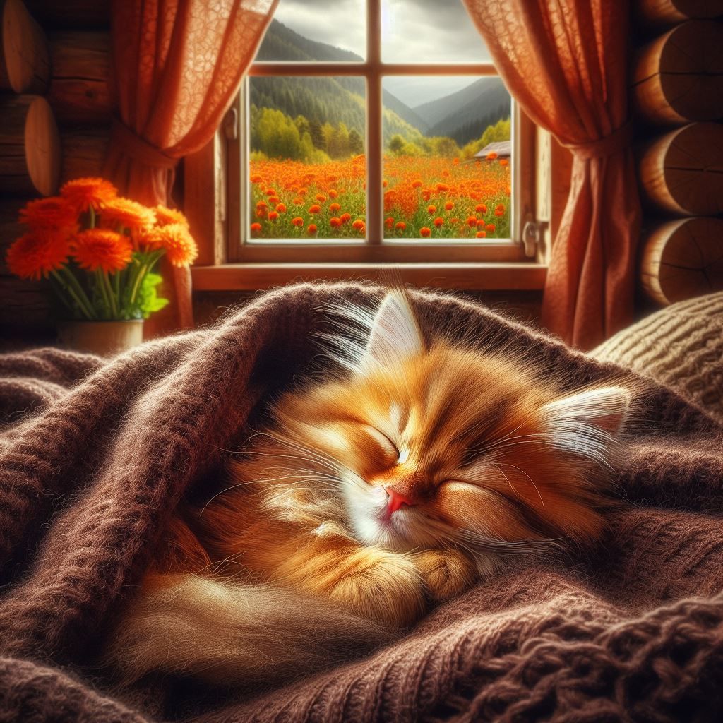 Purrfect Day For A Nap