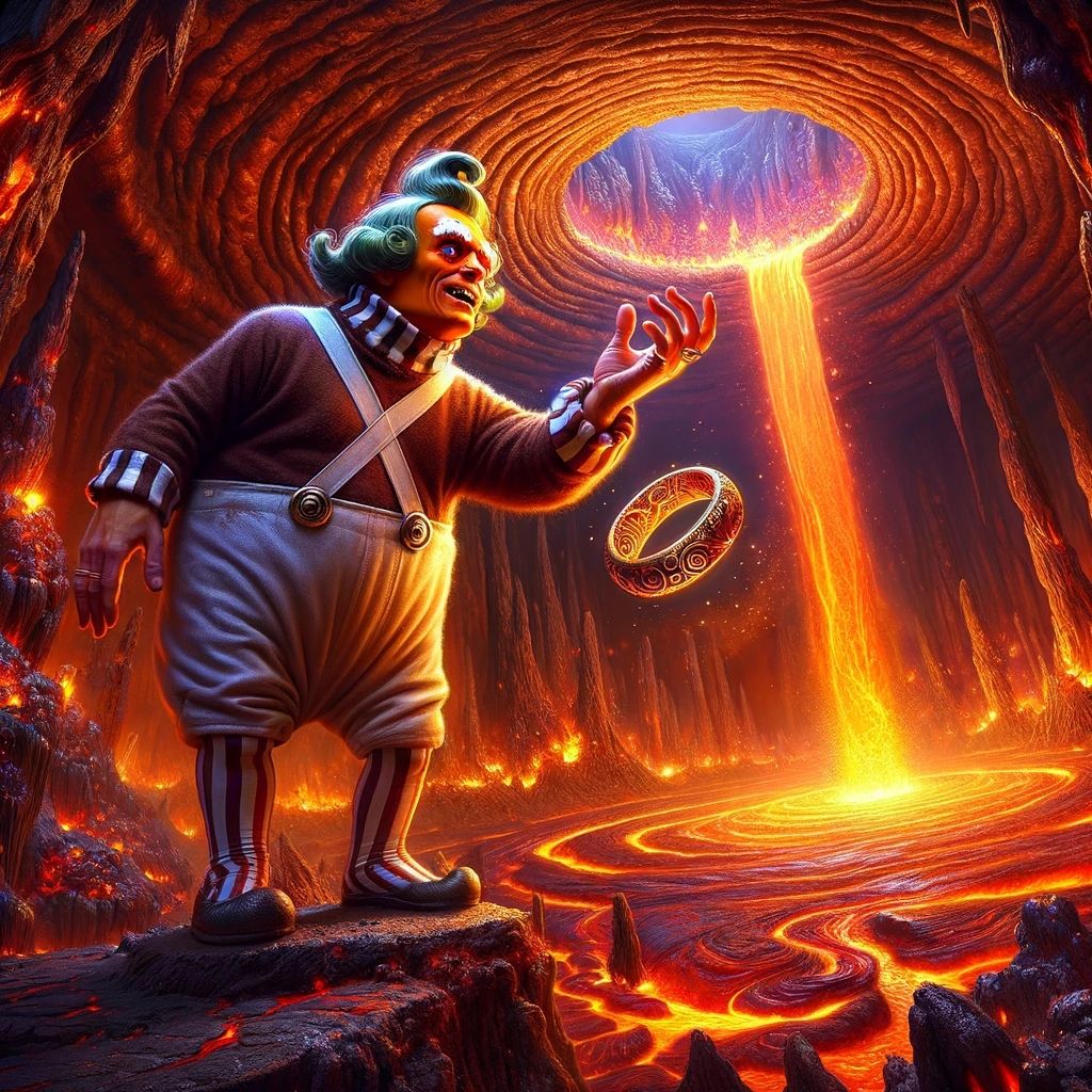 Oompa Loompa Diddly Doo, This one ring's not meant for you