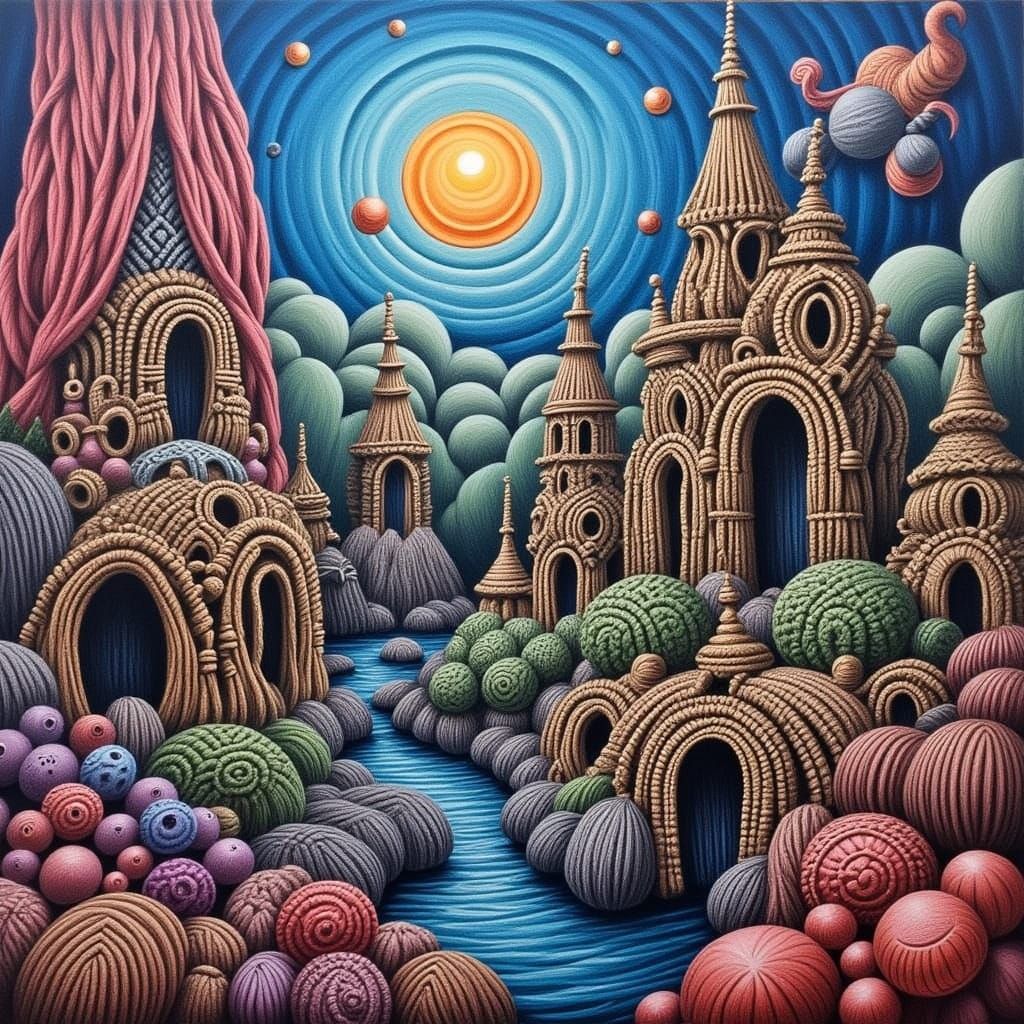  <lora:MACRAME DOLLY:1.0>