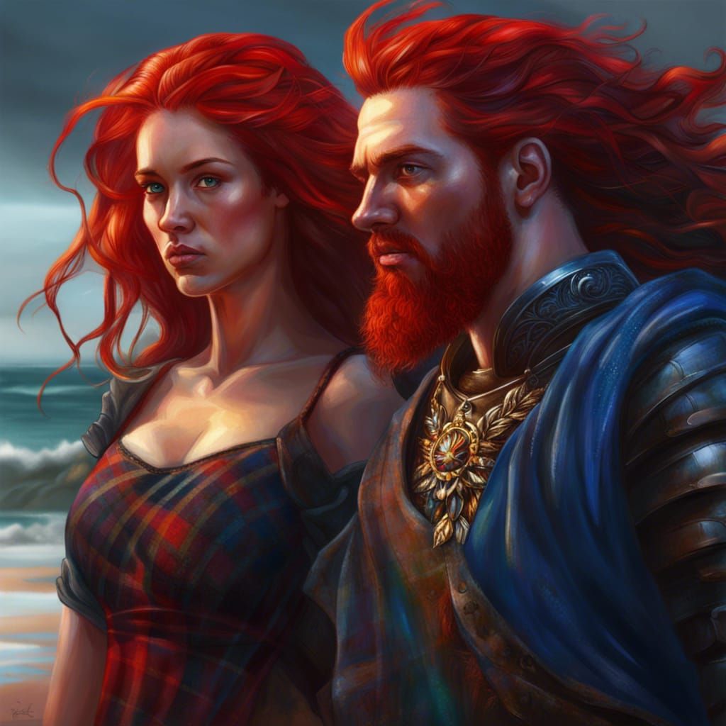 Scottish King & Queen