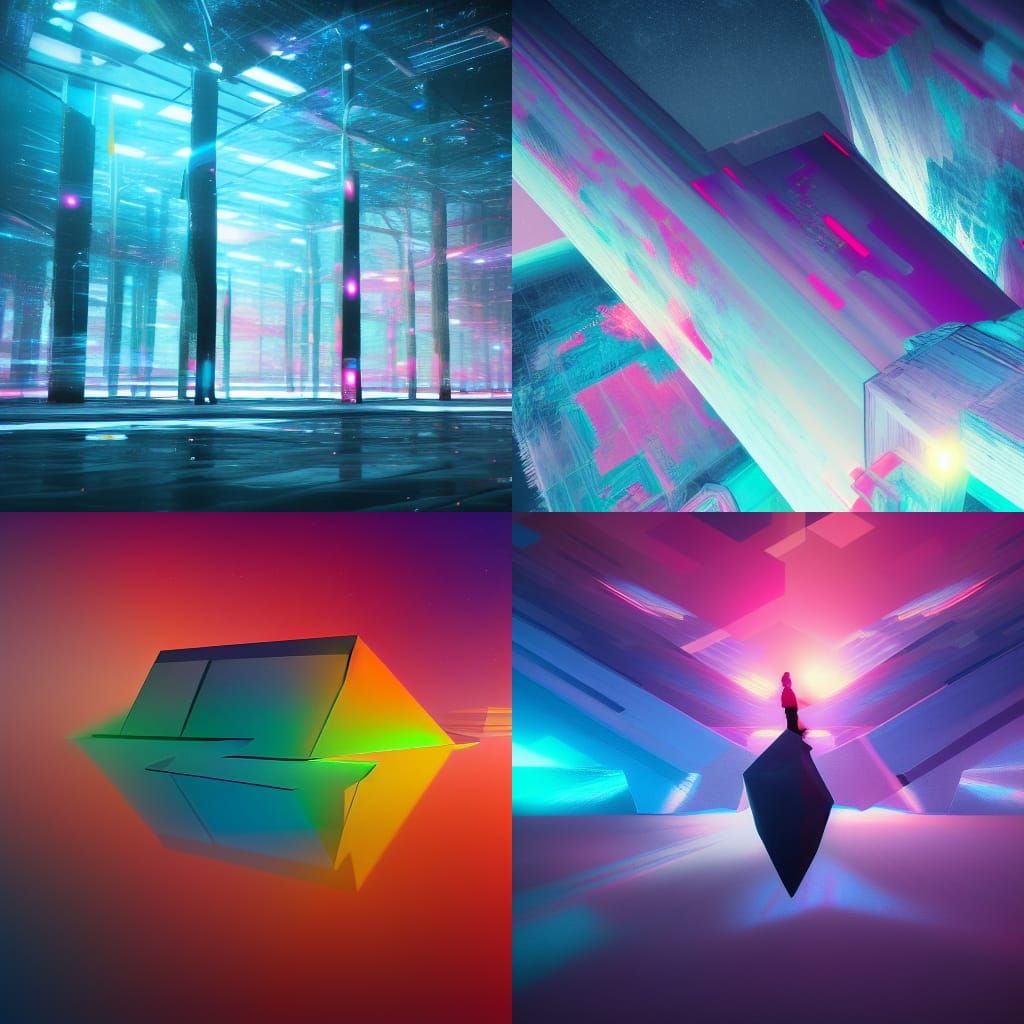 a shift in the paradigm, 8k resolution concept art, triadic ...