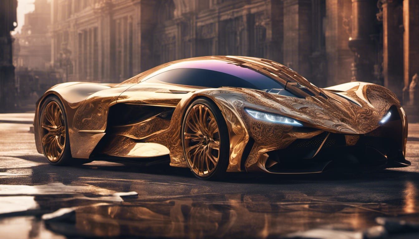Golden Series: Hypercar  by @FREEQ