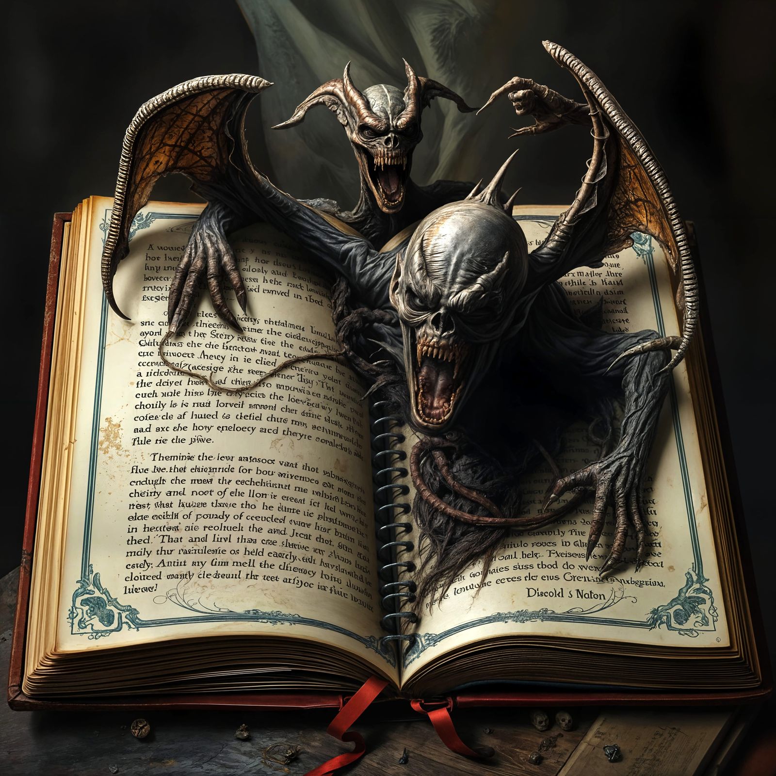 cursed manuscript III  by @Floe Joe 