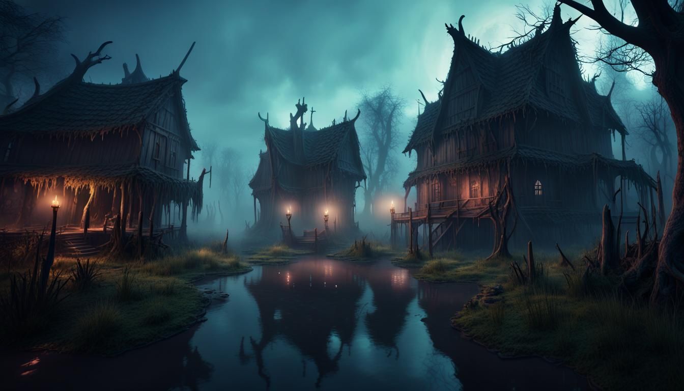 Haunted Swamp Village