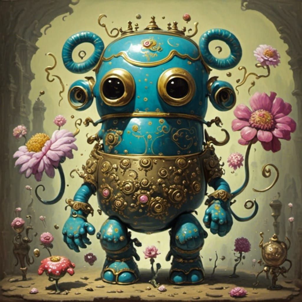 <lora:Elephant Tea:1.0> Flower Creature 