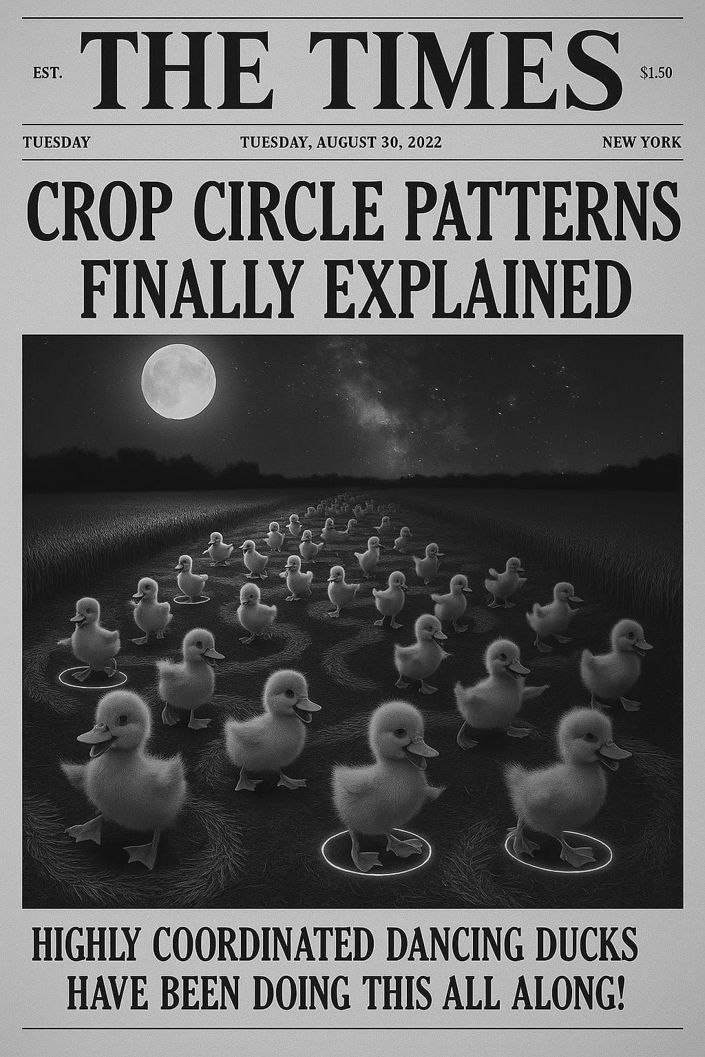 Crop Circles explained once and for all!