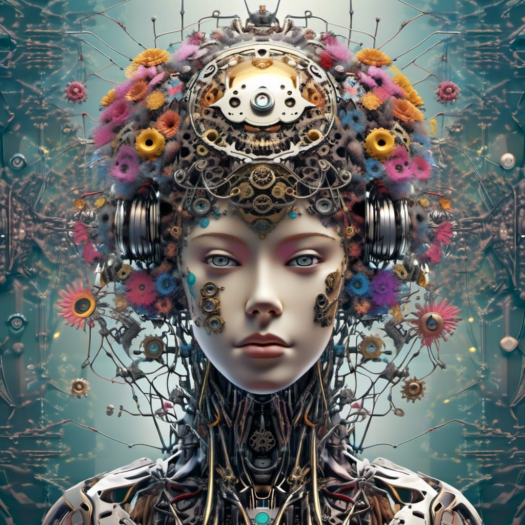 Digital art, mind-bending, surrealistic artwork that defies easy ...