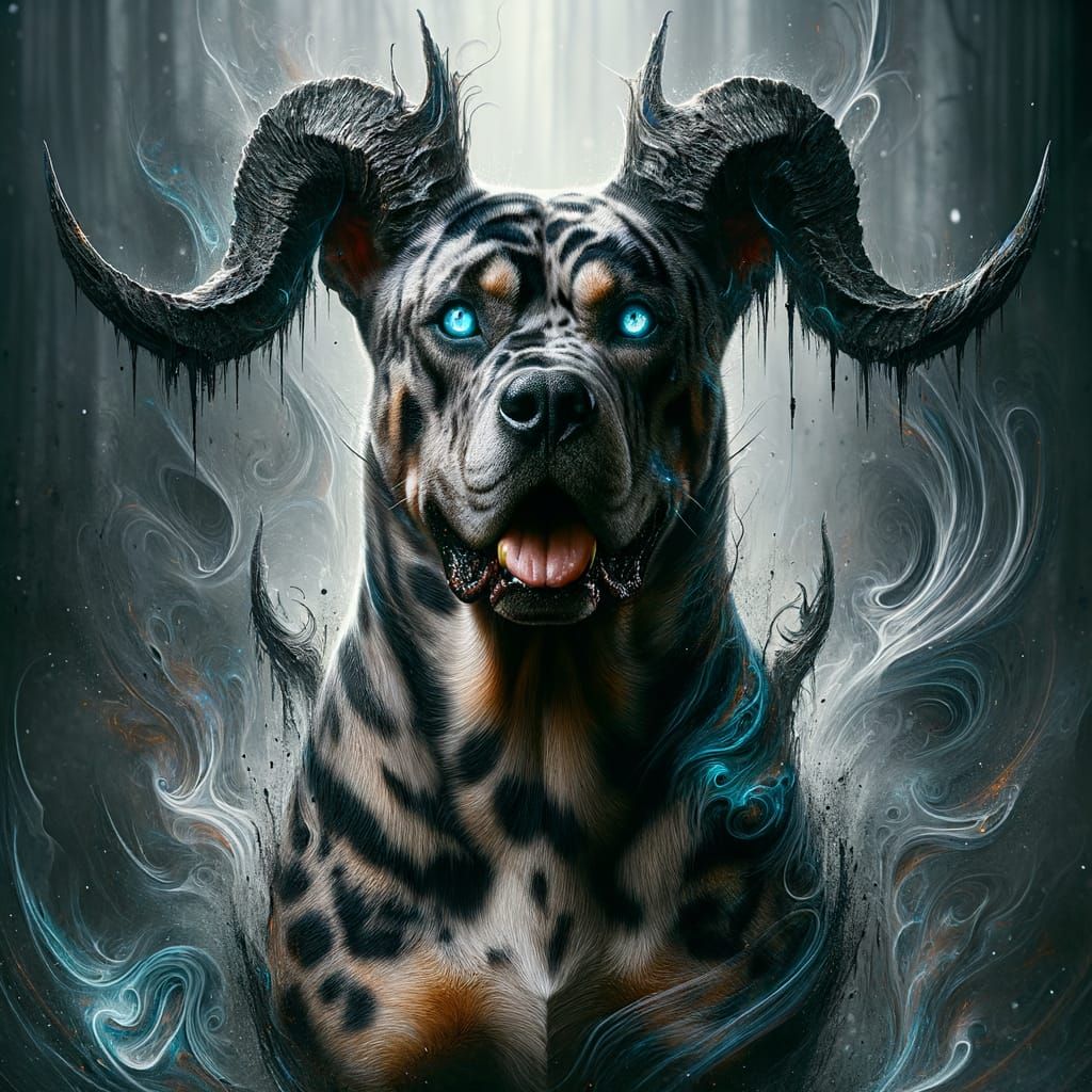 Catahoula Leopard Demon