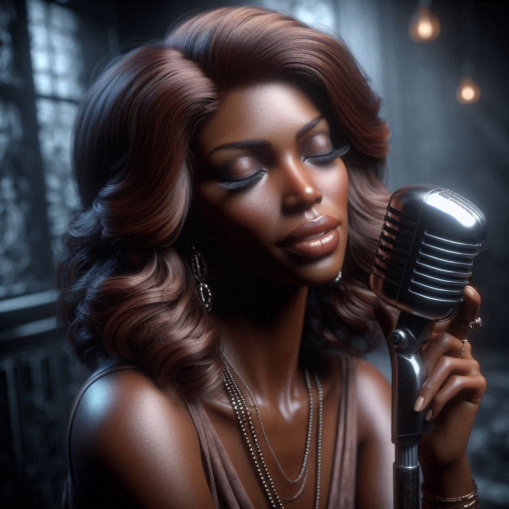 When she sang, the world changed color.