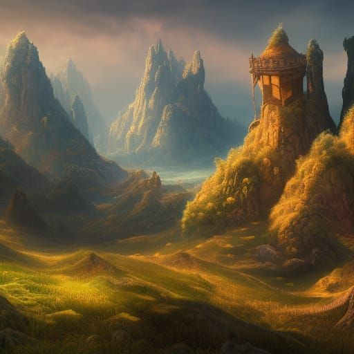 over the hills and far away