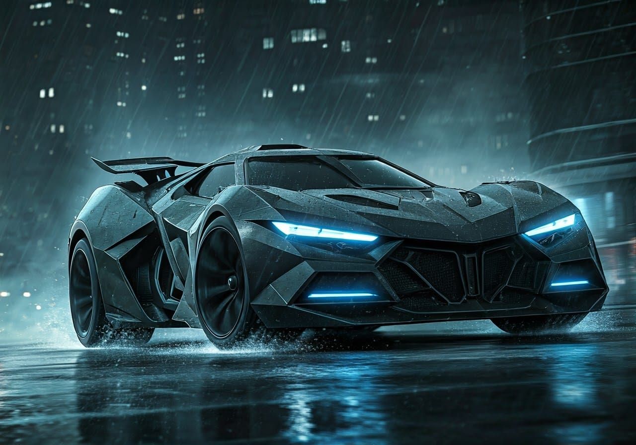 Futuristic Batmobile