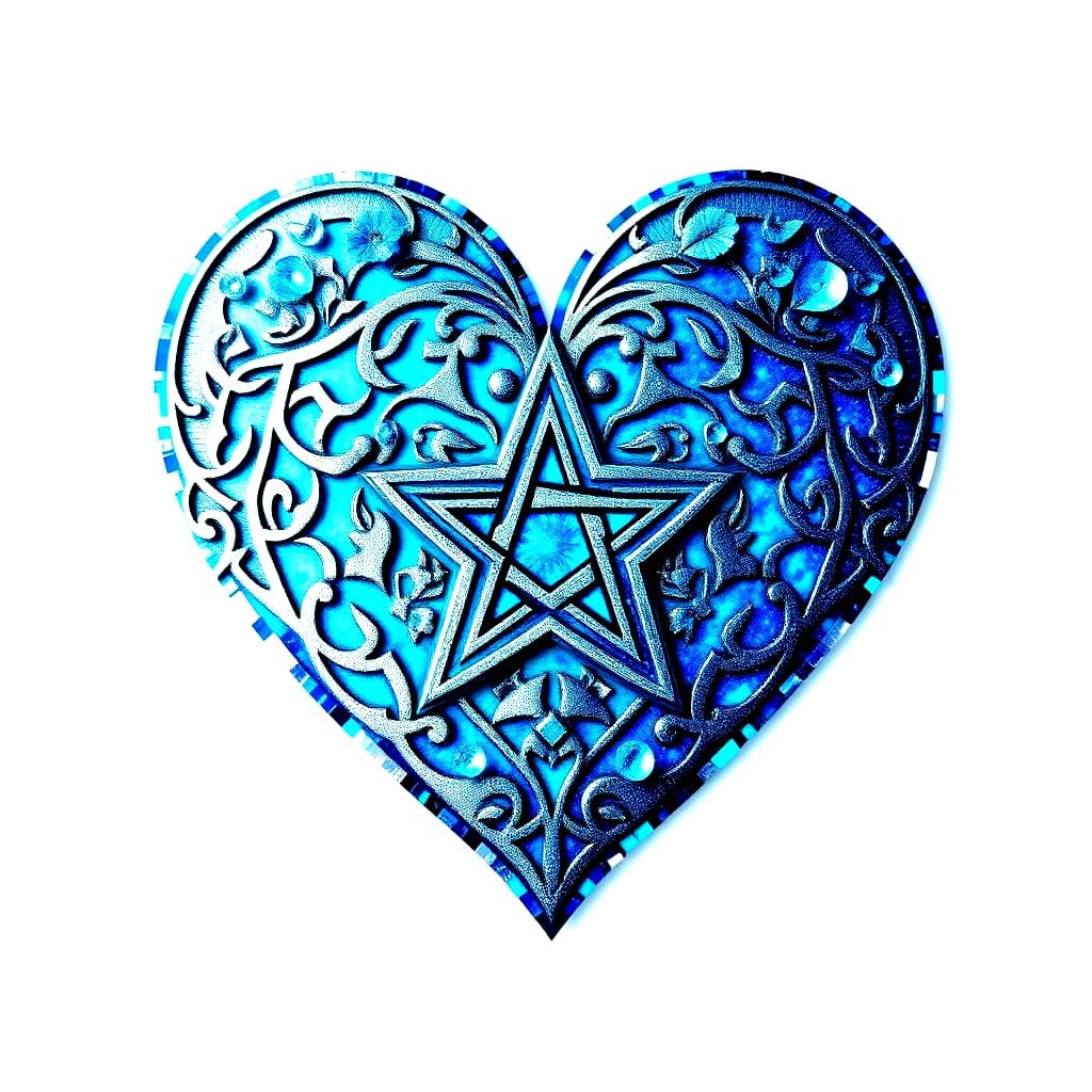 Der Apfel und das in ihm enthaltene Pentagramm sind die Symbole der Freya (die deutsche Venus) – der ...  by @Tanja Isa Fee