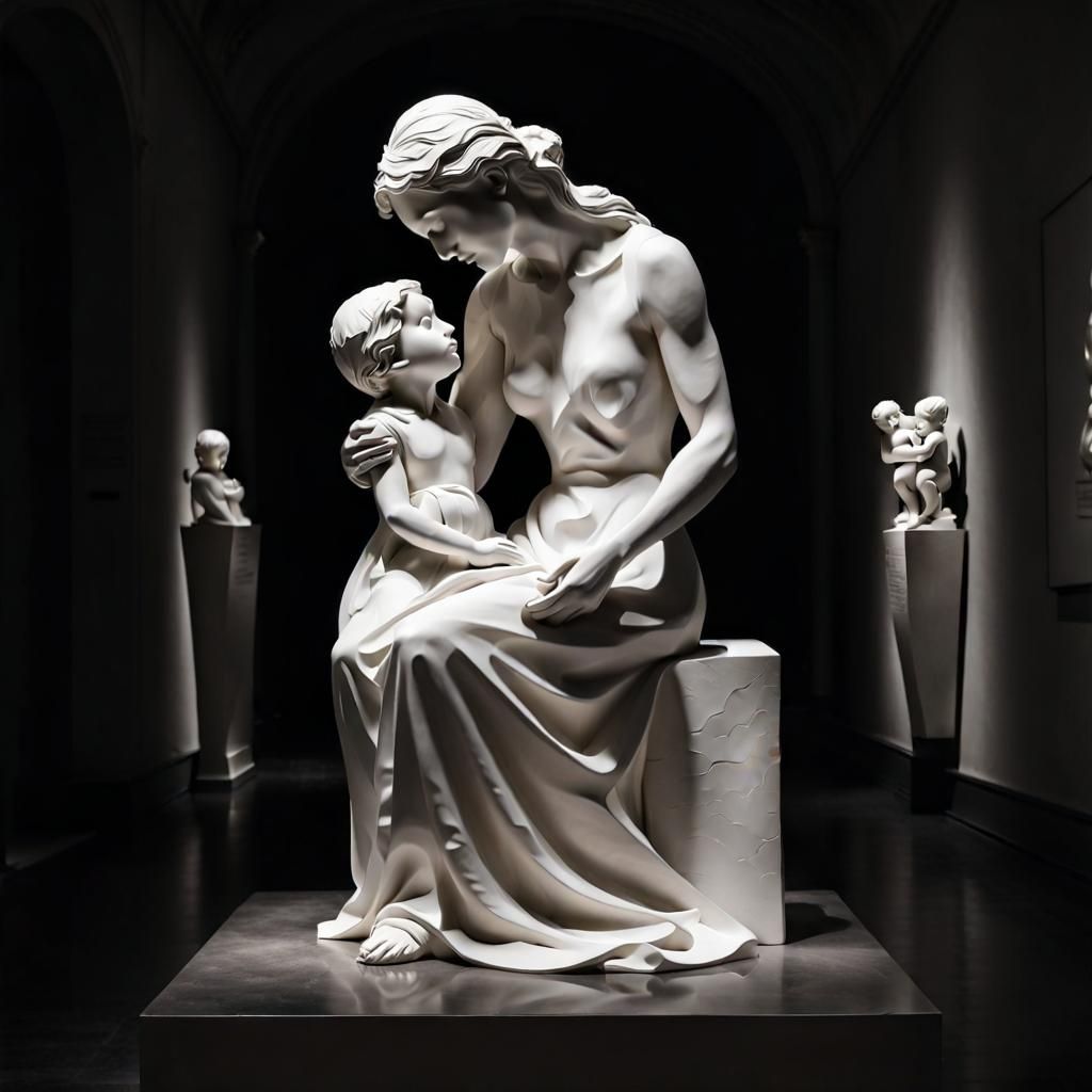 Mother : Protection - AI Generated Artwork - NightCafe Creator