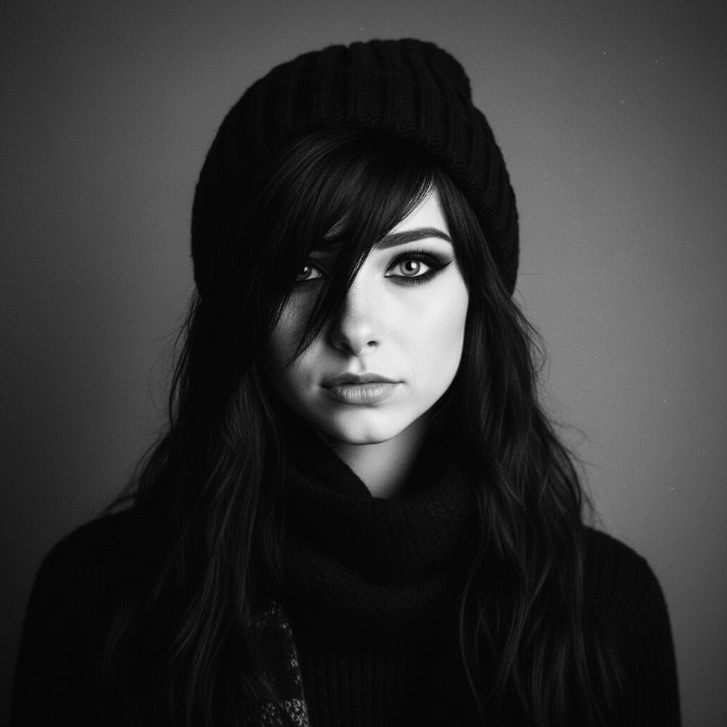 Black beanie