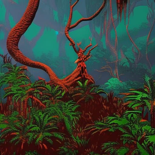 Jungle - AI Generated Artwork - NightCafe Creator