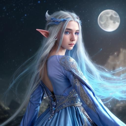 elf girl - AI Generated Artwork - NightCafe Creator